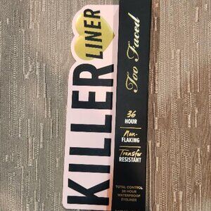 Too Faced Killer Liner Brand New in Box Black
